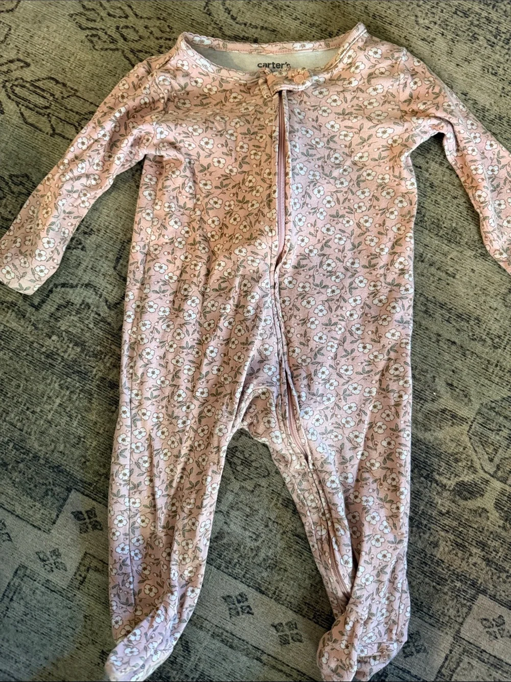 Bundle Of Baby Girls' Sleepwear Footed Sleepers And 2 Nightgowns